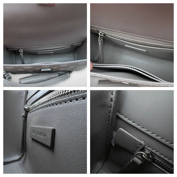 AUTH. Tory Burch Fleming Matte Small Shoulder Bag $498 - Picture 13 of 17